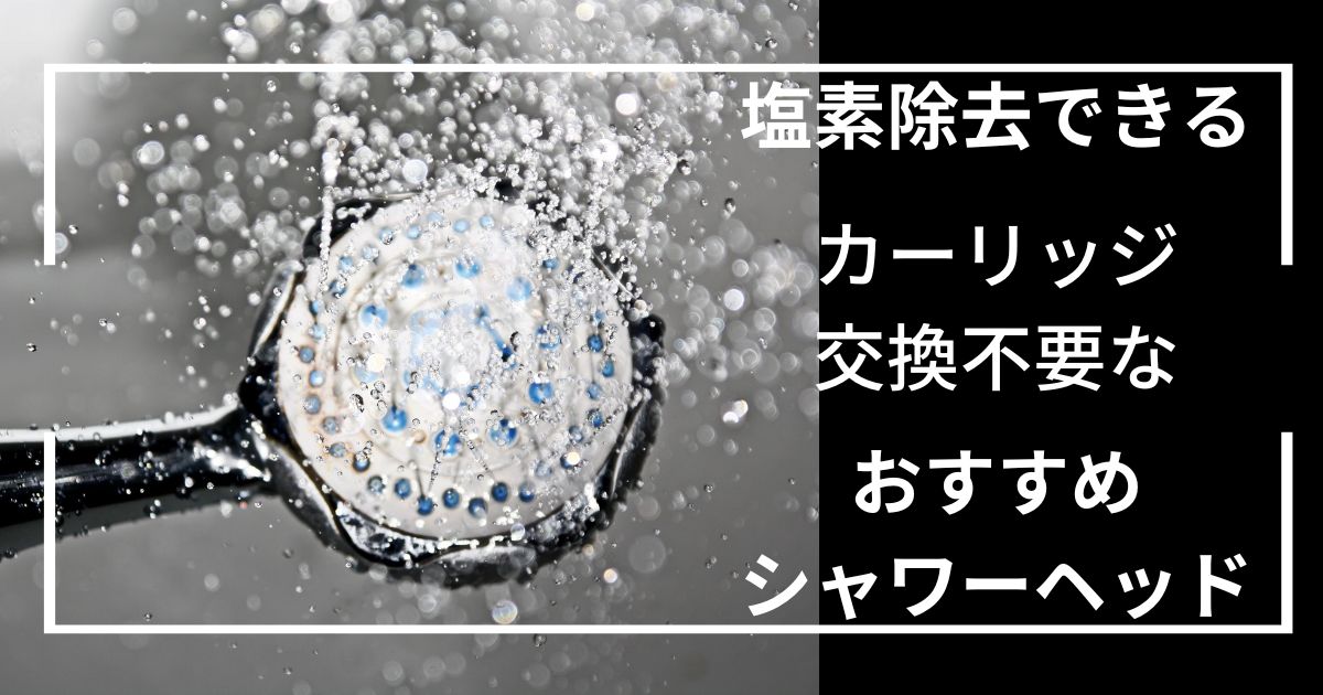 塩素除去カートリッジ交換不要のシャワーヘッドおすすめ7選｜経済的で